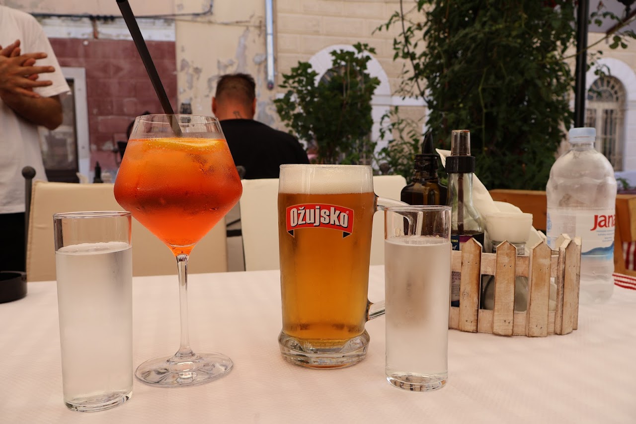 Drinks on the terrace